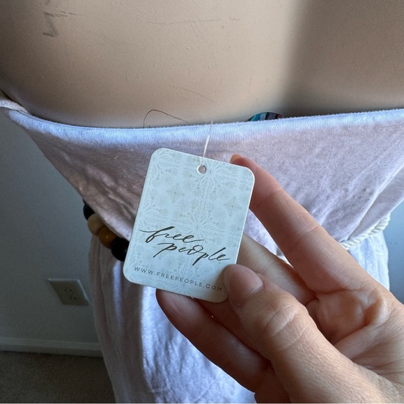 NWT Free People Beach Payton Strapless Midi Dresss - Picture 10 of 14